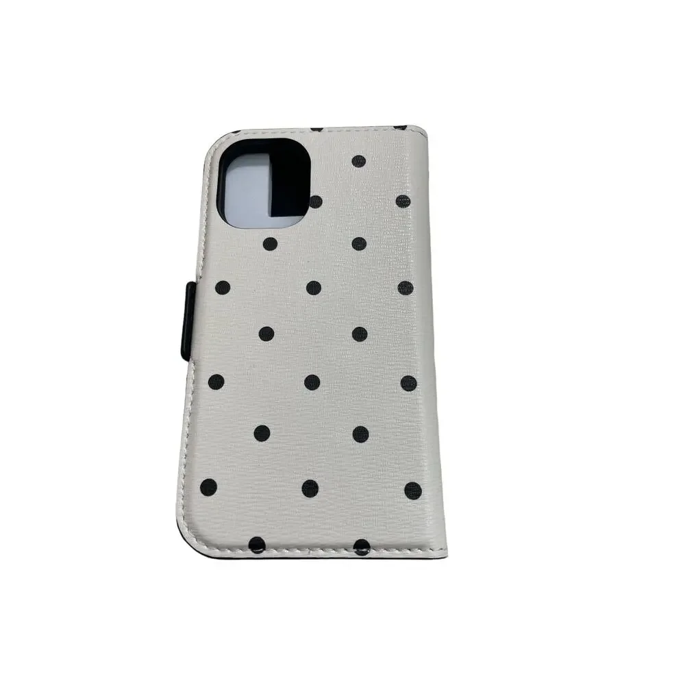 Kate Spade Dots Case with Minnie Mouse Magnetic Folio Iphone 12 MINI